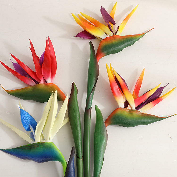 Bird Paradise Strelitzia - 2 pezzi di Strelitzia Artificiale, Fiore